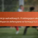 Funkcje wahadłowych, Przebiegające akcje, Wsparcie defensywne w formacji 5-2-3
